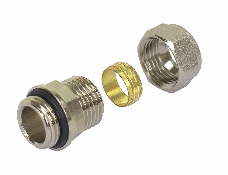 Raccord à compression - conception simple mais robuste Bouchon de tuyau en métal