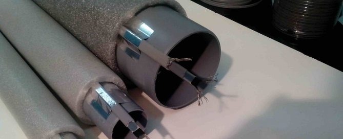 câble chauffant pour canalisation d'égout