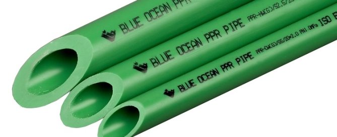 tuyaux en polypropylène pour l'approvisionnement en eau