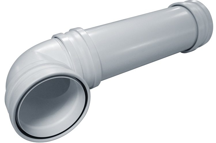 Pour le dessin, il est préférable d'utiliser des tuyaux ronds. tuyaux de ventilation en plastique