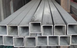 Tuyau profilé en aluminium