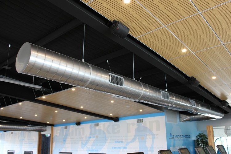 Le conduit en spirale produit moins de bruit grâce à sa conception Tuyaux de ventilation en acier galvanisé