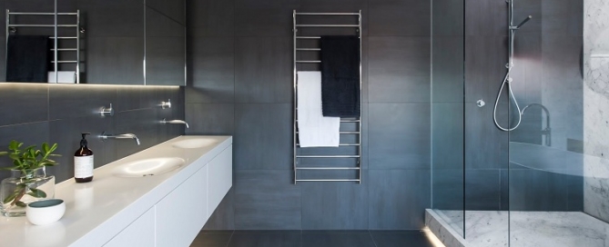 Porte-serviettes en acier inoxydable