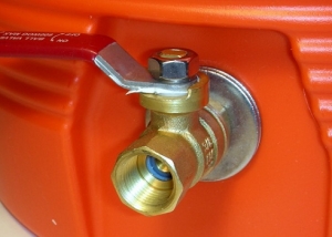 Robinet à bille avec américain