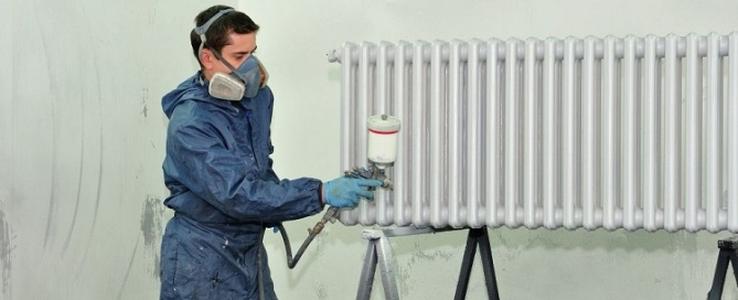 Peinture pour radiateurs de chauffage
