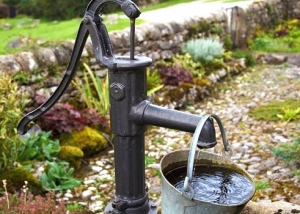 Construction d'un puits pour l'eau