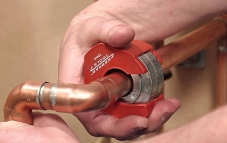 Coupe-tube pour tubes en cuivre