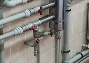 Système de chauffage fermé d'une maison privée