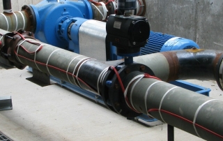 Chauffage des conduites d'eau et d'égout